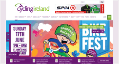 Desktop Screenshot of cyclingireland.ie